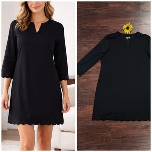 Lands' End Classic Black Dress 🖤